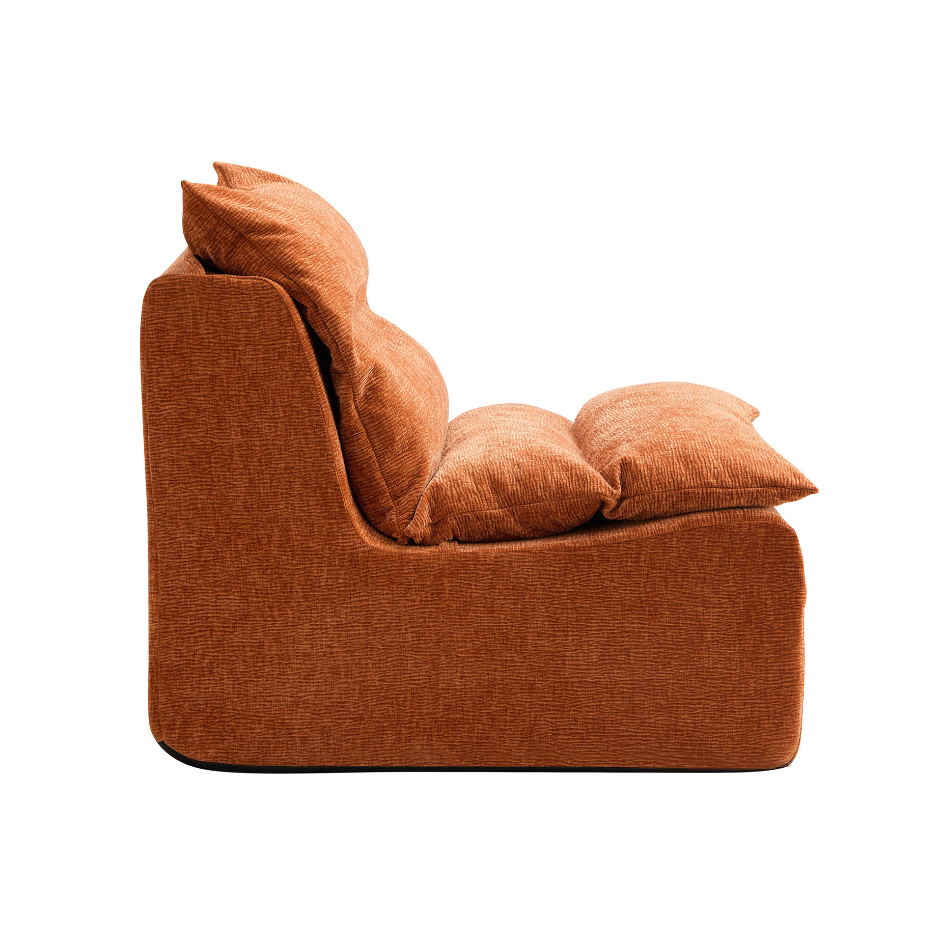 Comercio exterior sofá perezoso desmontable sala de estar pequeña bolsa de plumón individual silla de compresión sofá pequeño crema