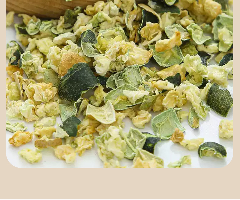 Dried Winter Melon Cubes Dong Gua Pi Tea Cut 500g Bulk Herbal Tea Ingredient in use