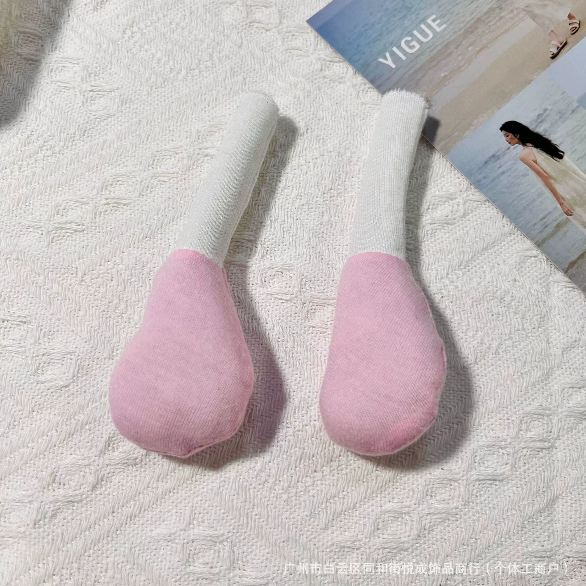 Аксессуары для одежды для ног, сумки куклы 2024 новые весенние и летние детские костюмы трехмерные хлопковые ноги