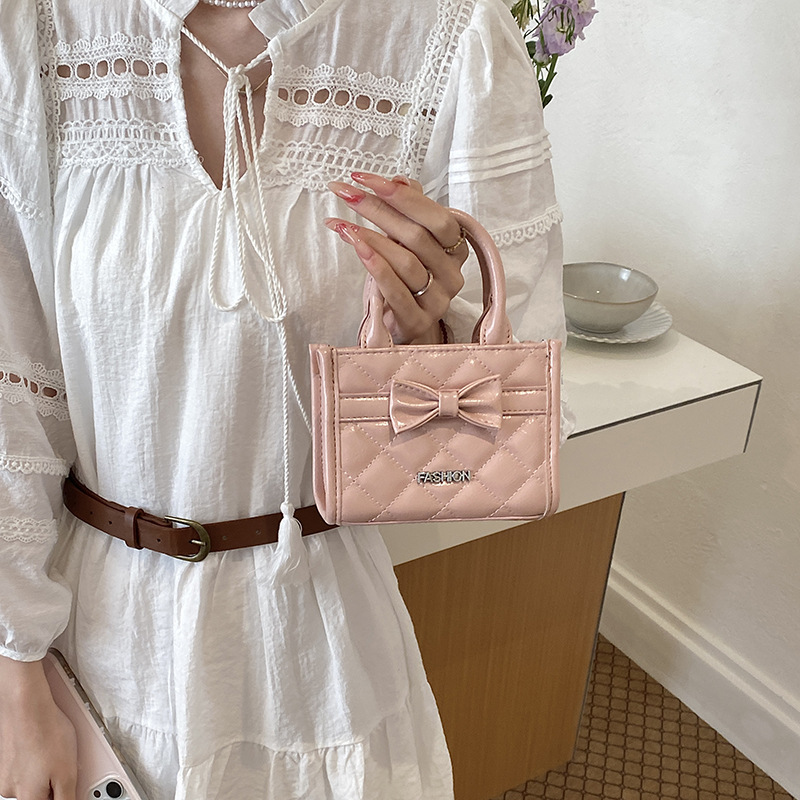 Bolsas de niños transfronterizas coreanas bordadas de diamante, bolsas de hombro para hombres y mujeres, bolsas de mano mini bebé.