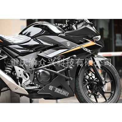 double spring head anti-drop – Motorcycle bumper