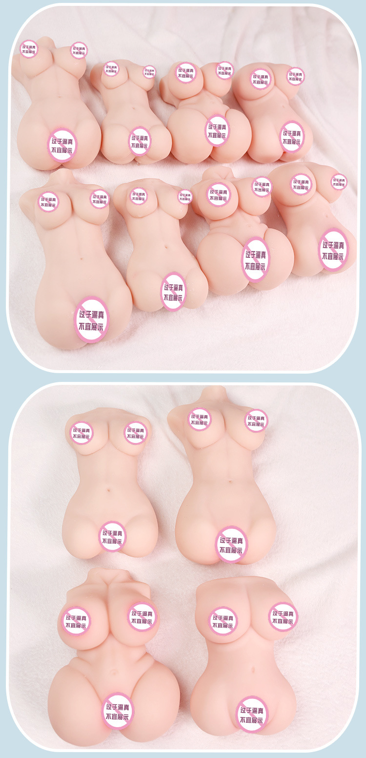 Jiuai Real Vagina Inverted Mold Male Masturbation Device Portable Manual Soft Gel — detail image 25