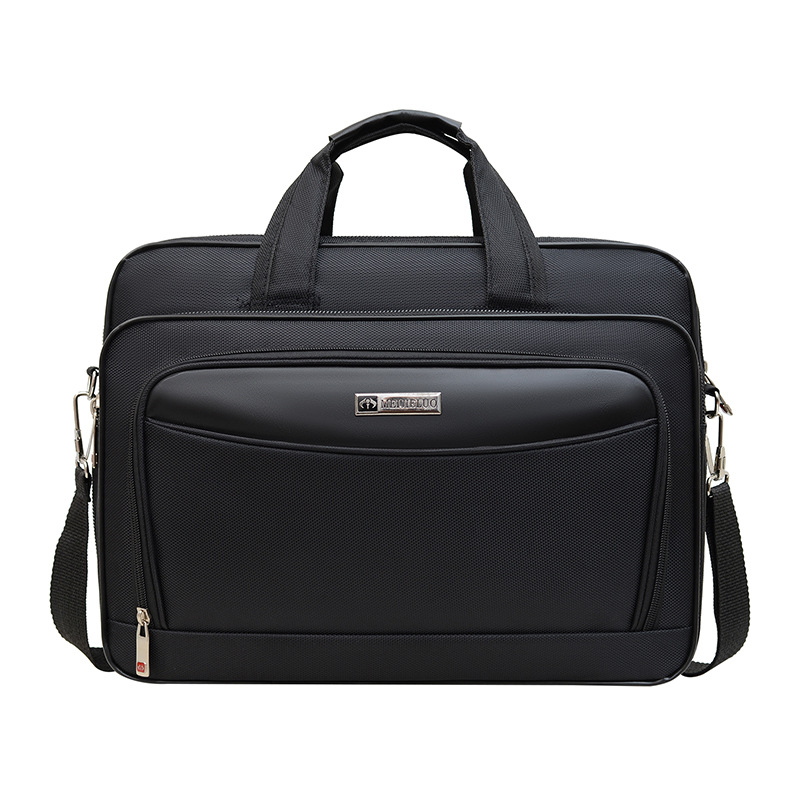 Bolso crossbody de los hombres directos de fábrica bolsa de ordenador portátil de tela oxford mochila de negocios cuadrado horizontal suministro transfronterizo