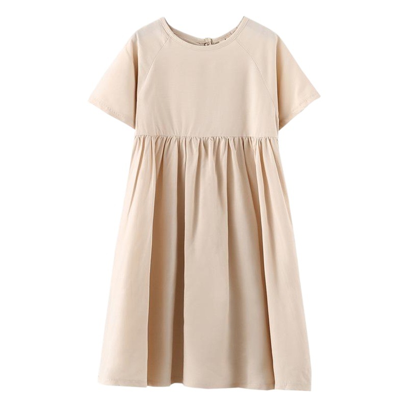 Vestido de niña 2023 primavera y verano nuevo vestido artístico para niños mediano y grande vestido de princesa de moda para niña padre-hijo