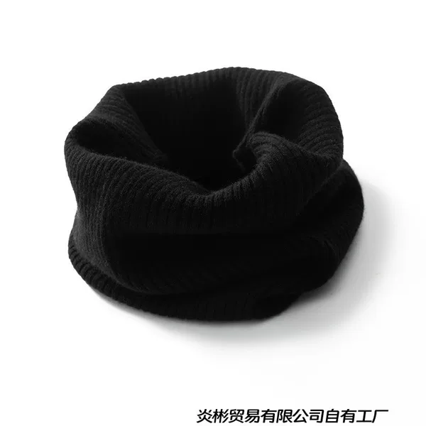 Wholesale cross-border cashmere neck warmer for women, autumn and winter neck protection, faux collar, warm knitted neck warmer, pullover neck scarf