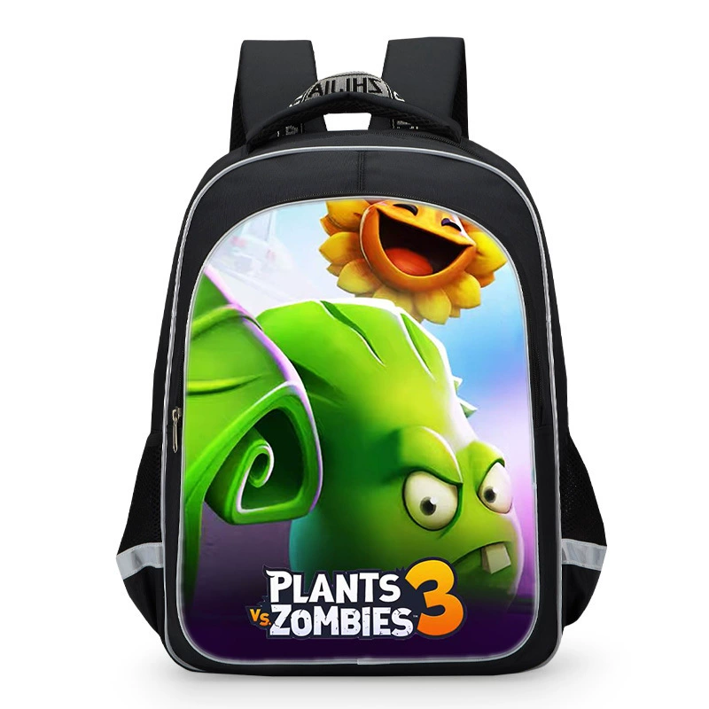 Plants vs. Zombies, backpack for students, small bag, cartoon school bag