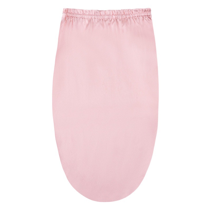 新作 シルクナイトキャップ 16匁桑蚕シルク ロングヘアキャップ フリル付きロングキャップ ホームヘアケアキャップ Amazon