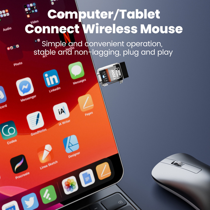 新しい透明アダプタデジタルディスプレイ typecOTG120W ディスプレイ USB3.2 携帯電話 Apple コンバータ高速に適しています|undefined