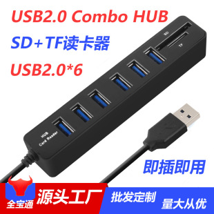 �๦�ܷ־����������Uչ��SD/TF���x����Combo6+2USBHUB��ڔUչ