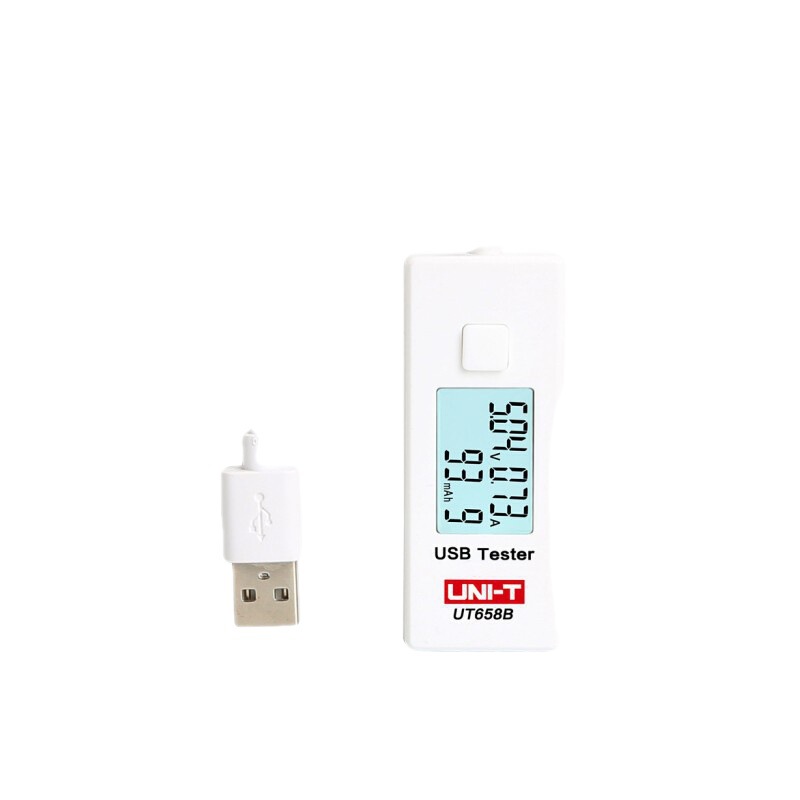 优利德USB测试仪UT658B充电宝手机电脑USB端口检测仪电压电流充