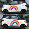 Wuling Hongguang mini body Lahua Cartoon Patch Wuling Game Boy Personal Decoration Rainbow Car Sticker