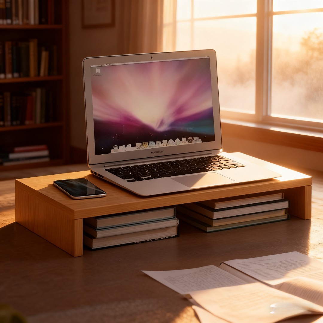 Heightening Computer Pad, Elevated Base, Neck Protection, Desktop Monitor Screen, Desktop Small Desk Size Storage Rack