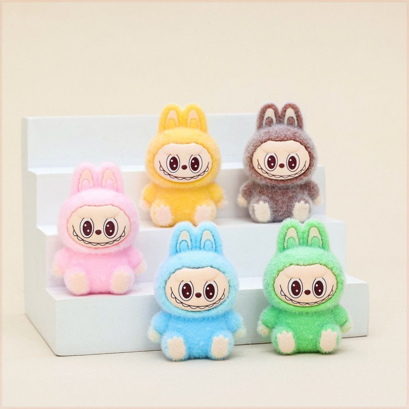 植毛座りラブドールペンダントかわいいライブブロードキャスト diy ジュエリーアクセサリーかわいいオフィスデスク装飾品|undefined