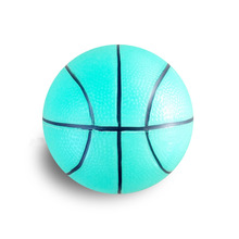 环保 PVC夜光球篮球12.5厘米小皮球 儿童拍拍球弹力球工厂批发