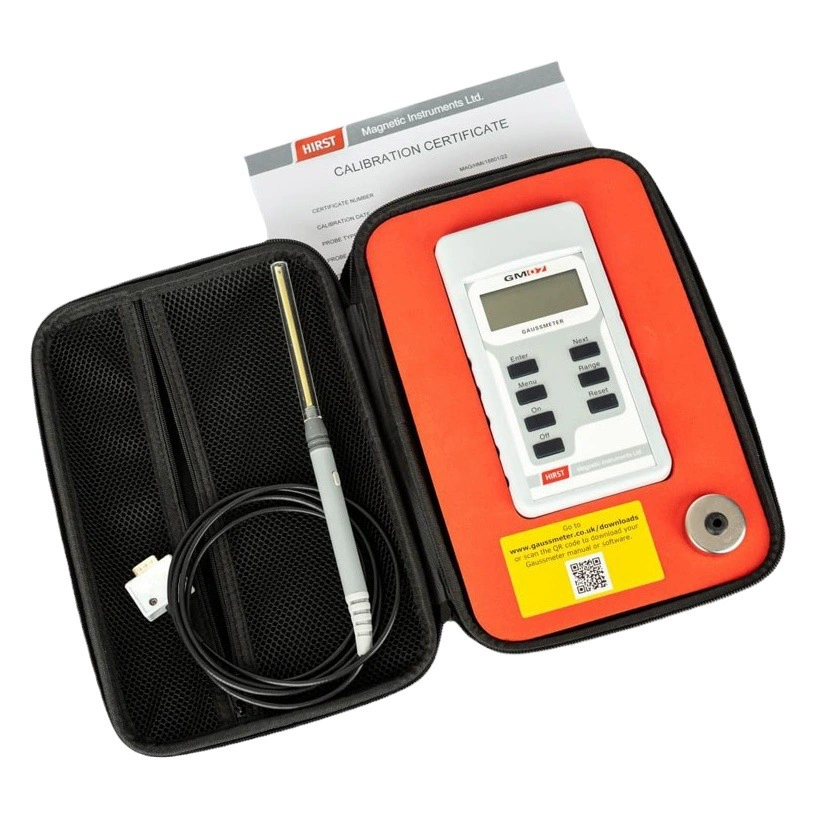 Hirst GM07 Гаусс-метр магнитного поля 3T плотность магнитного потока и интенсивность ленты TP002 поперечный зонд