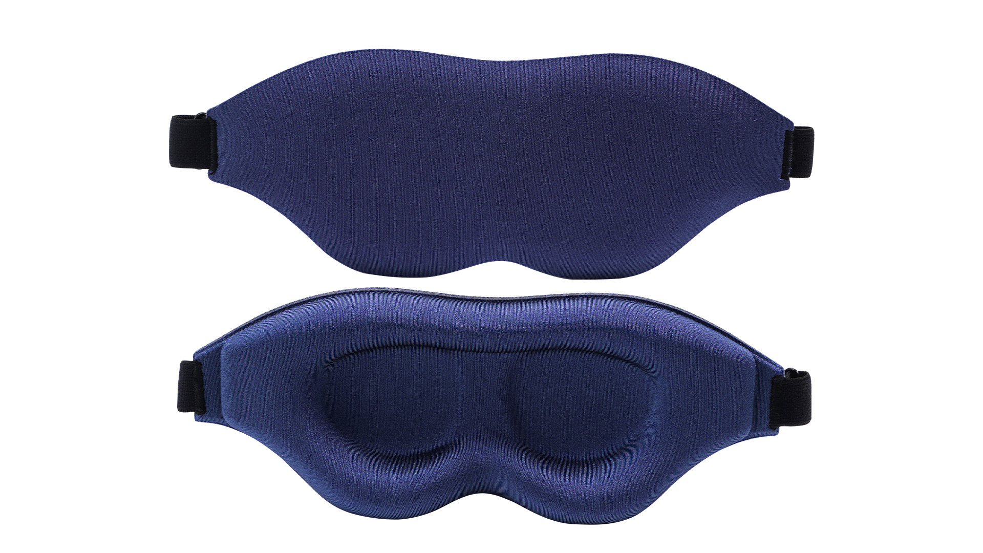 Venta caliente transfronteriza máscara de ojo en 3D negra sin presión máscara de ojo transpirable cuenca de ojo profunda máscara de ojo para dormir juego de cuatro piezas al por mayor