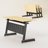 Комбинация учебного стола и стула в Фошань, складной стол для конференций, мобильный длинный стол, длинный стол для тренировок, складной стол для конференций, учебный стол