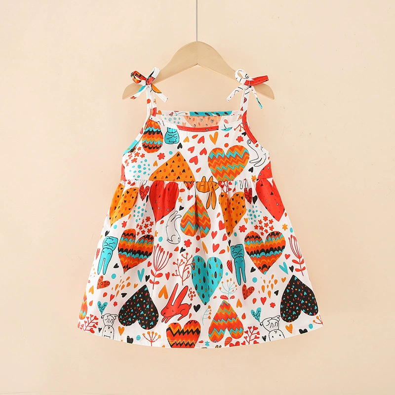 Летний детский бренд slip dress для принцессы, детская одежда, цветочная вышивка