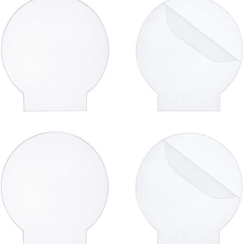 Прозрачная круглая световая панель 2 мм от производителя для трансграничной торговли, для самостоятельной сборки световых панелей LED на Amazon, акриловая заготовка