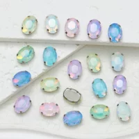 Новый овальный мокко желе четырехугольный бриллиант diy ювелирные аксессуары аксессуары для одежды аксессуары для волос