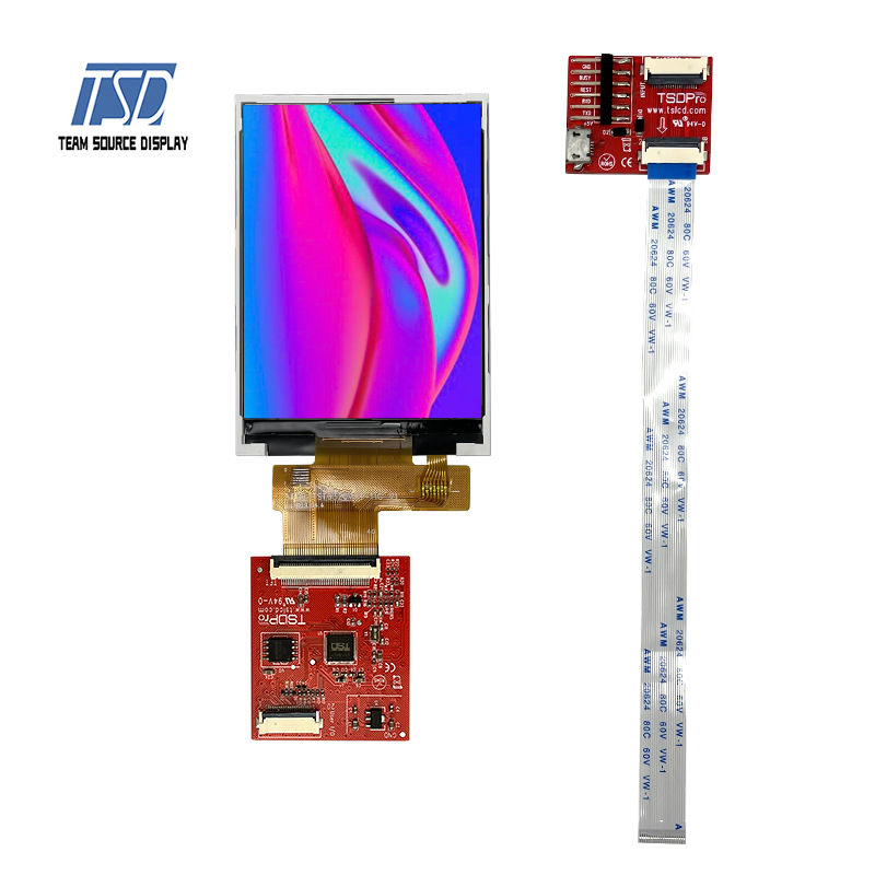 3.2寸液晶屏 240*320 带电阻触摸 UART串口屏  白色家电产品lcd