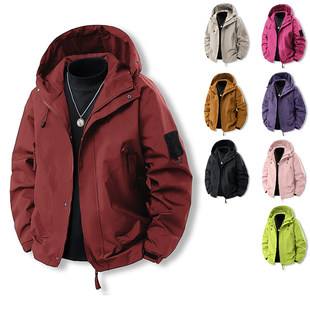 2025 New Autum Hooded Jacket for Couples, Men and Women, Outdoor Jacket, Workwear Top, Jacket