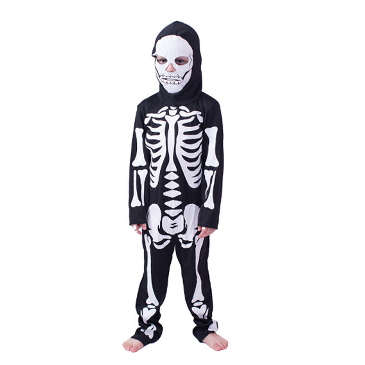 Mono de cosplay de esqueleto femenino para Halloween, disfraz de Grim Reaper para actuación en escenario, traje de cosplay, venta al por mayor transfronteriza.
