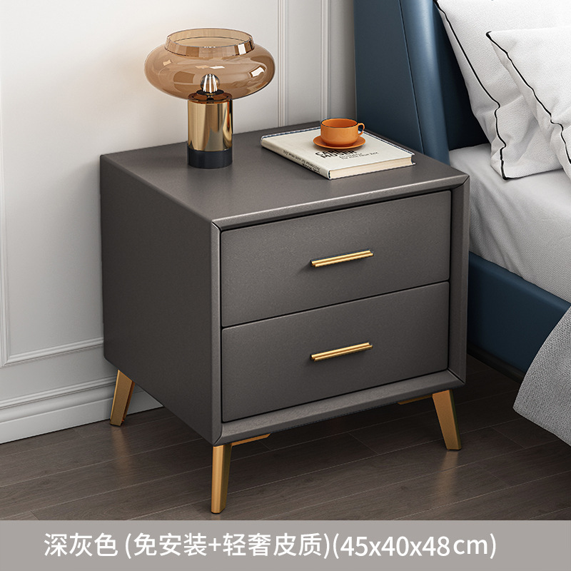 ✞【저소음 레일 + 고급 자재 사용】 골드 다리 다크 그레이◆