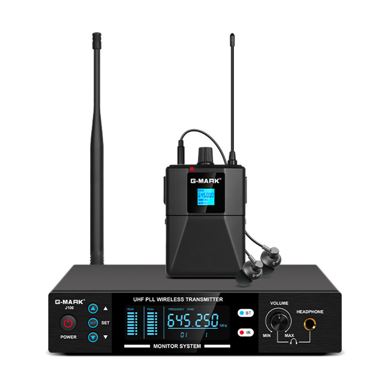 Stereo Professional Wireless Ear-Return Live Broadcast Stage Performance Singer Band In-Ear Monitoring Headphone System Cross-Border