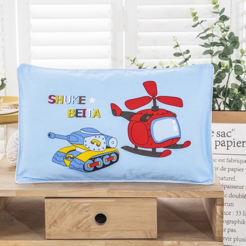 Pure cotton cartoon children's pillowcase, one set of 30×50 cotton pillowcase, single 40x60 single pillowcase cover