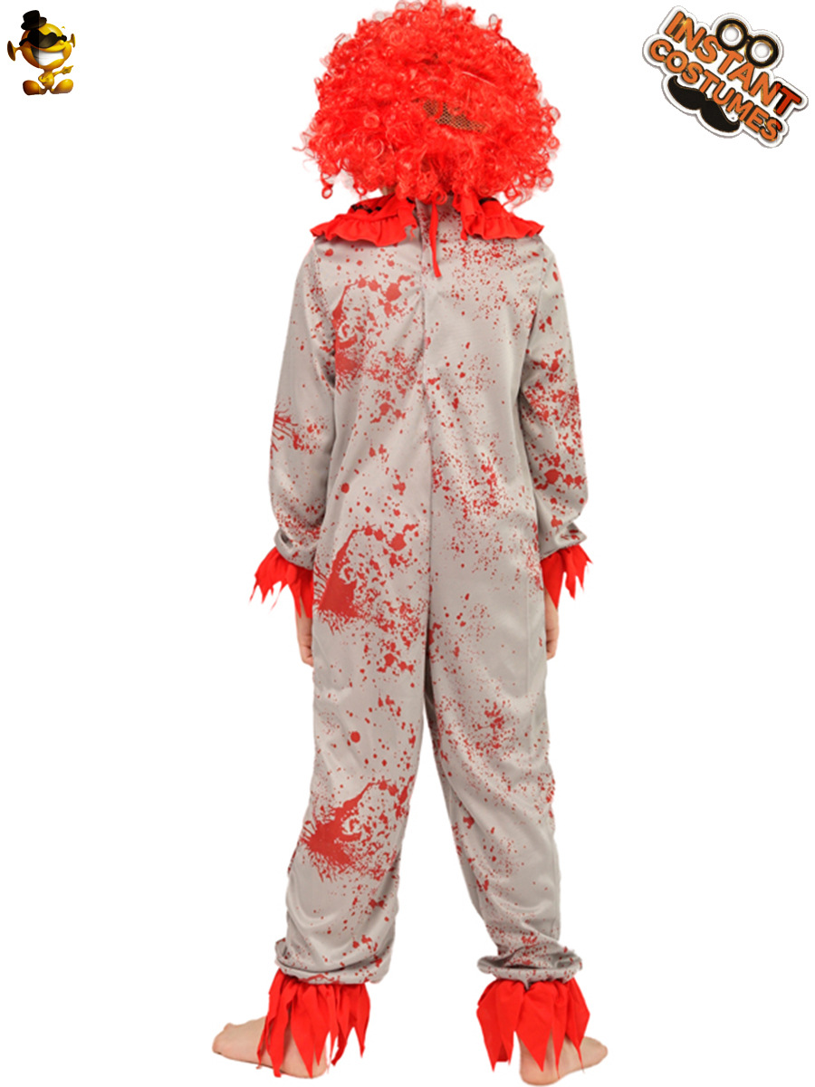 Halloween DE LOS NIÑOS demonio payaso Cosplay traje matando payaso etapa rendimiento traje niño payaso traje image 1