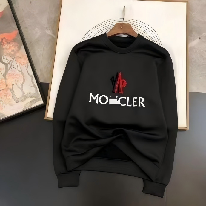 春と秋の新しい正しいバージョン M プラスクラシックファイア多用途刺繍バッジ長袖スウェットシャツ男性と女性のための同じスタイルカジュアルルーズ|undefined