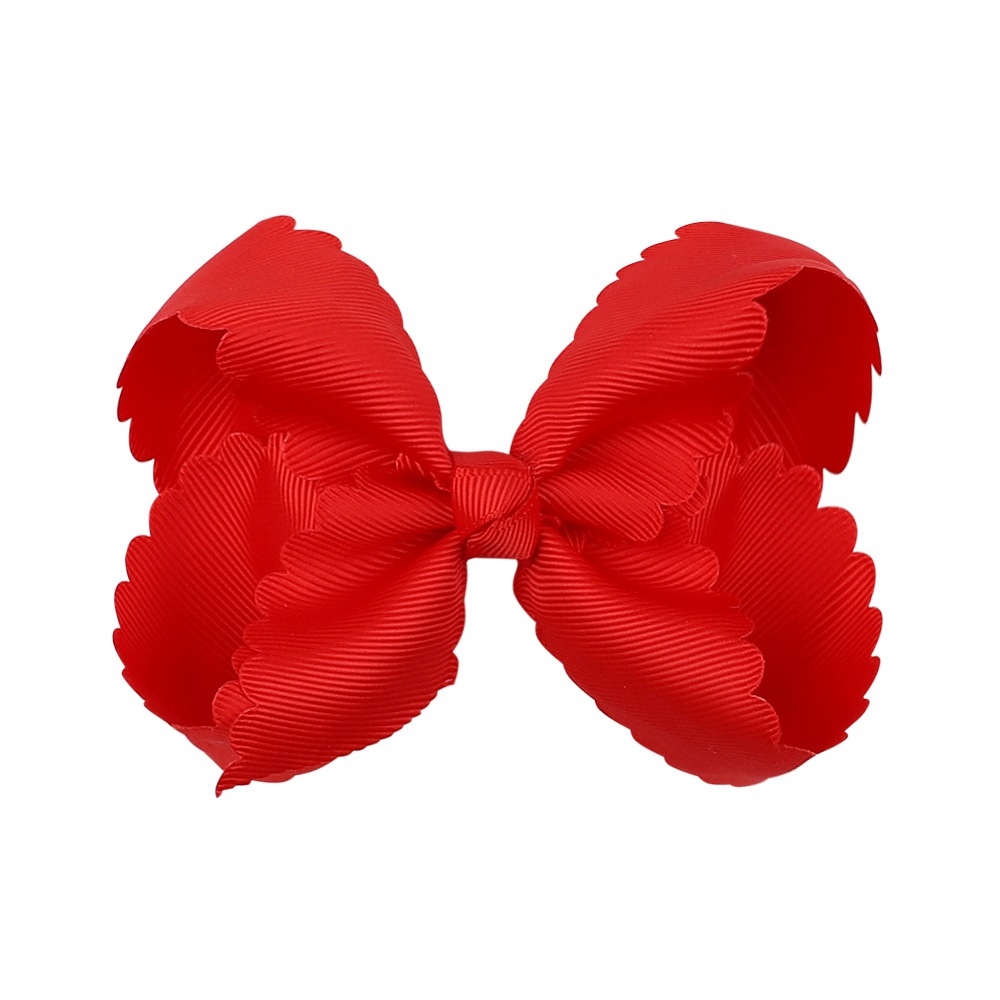 Einfache Kinder Haarschmuck Süßigkeiten Farbe Blase Blume Bogen Haarnadel Großhandel display picture 8