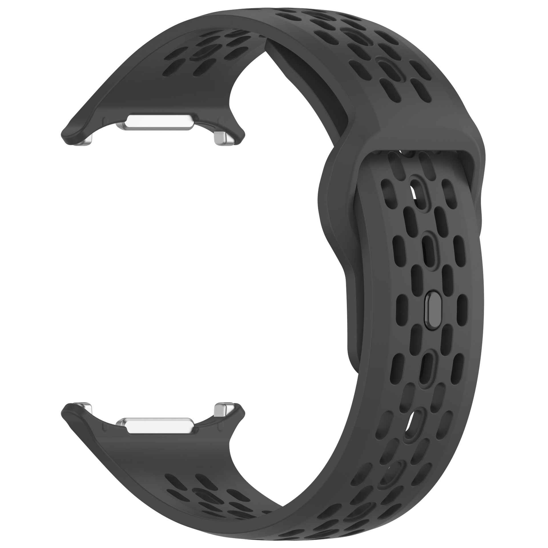 Suitable for the 47mm perforated sports breathable silicone replaceable watch strap of Samsung Galaxy watch7 ultra undefined