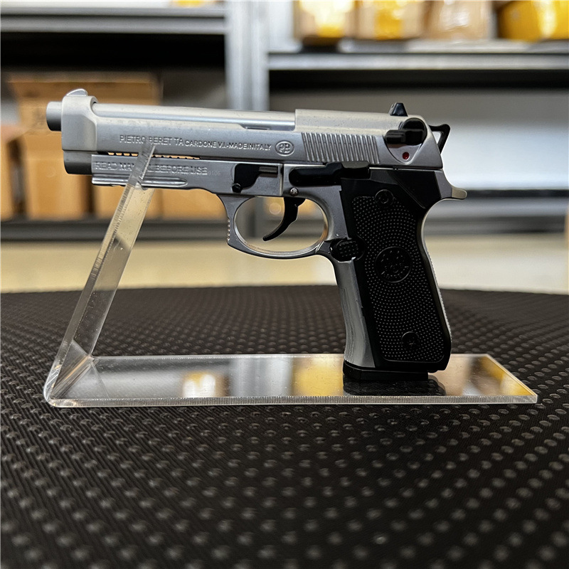 Fábrica personalizada juguetes acrílicos armas de soporte modelo de soporte modelo de tiro estante de exhibición