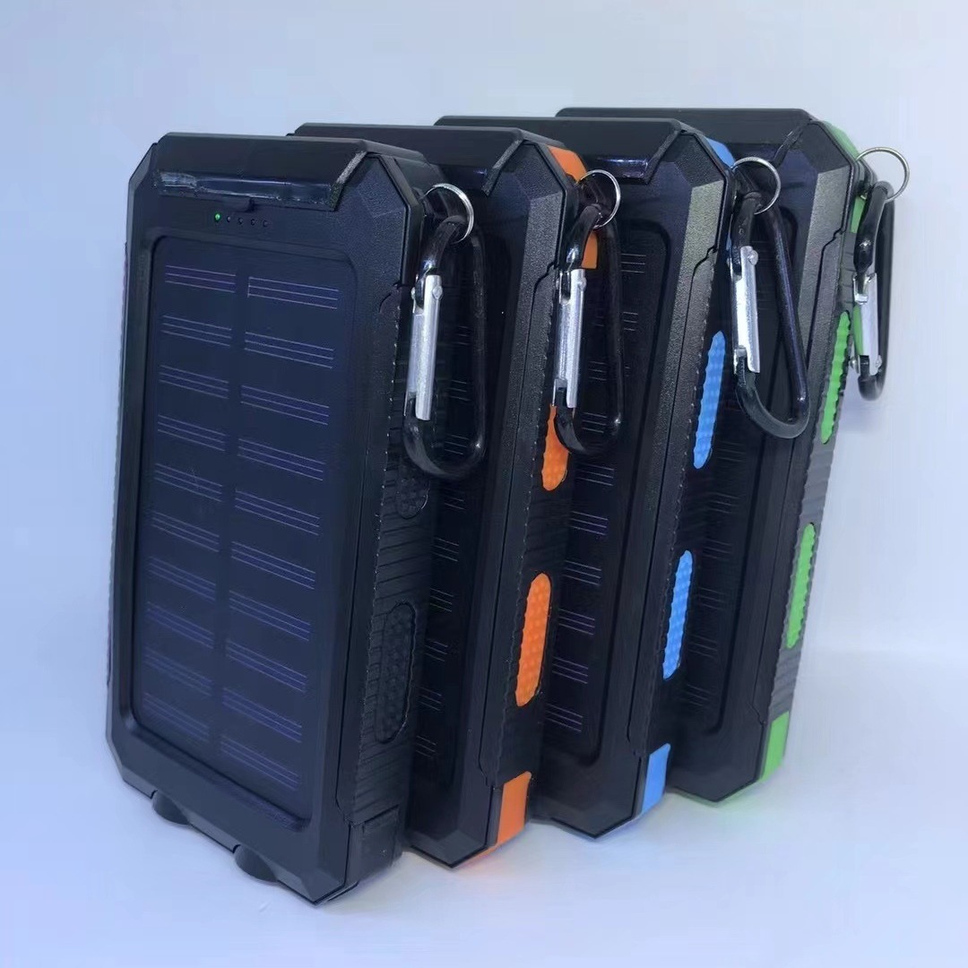 10000mAh cable de carga rápida USB de gran capacidad lámpara LED de alimentación portátil cuerdas de carga al aire libre portátil