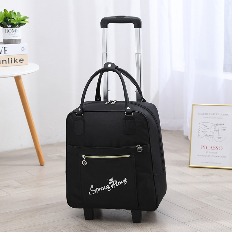 블랙 영어 (단방향 휠 + 숄더)