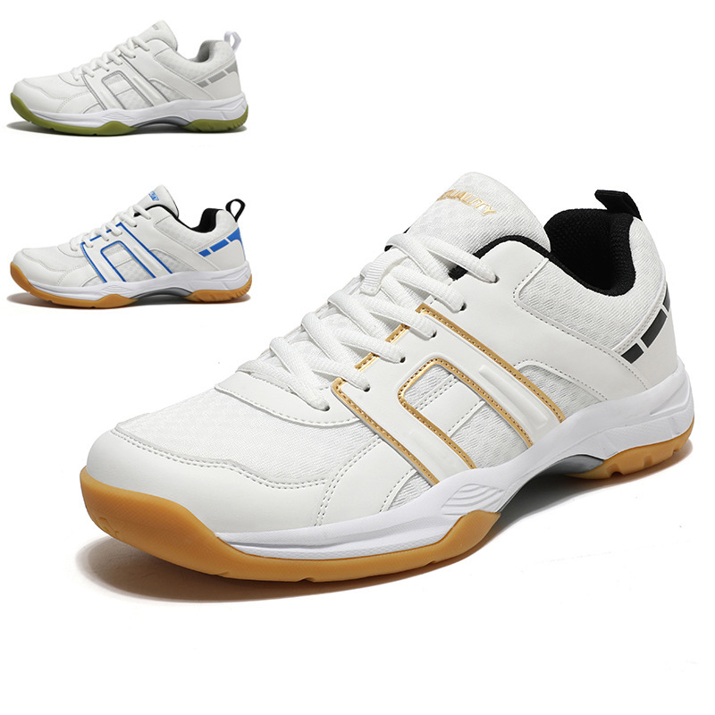 Badminton shoes men's and women's children's training sneakers table tennis shoes tennis shoes breathable non-slip wear-resistant summer