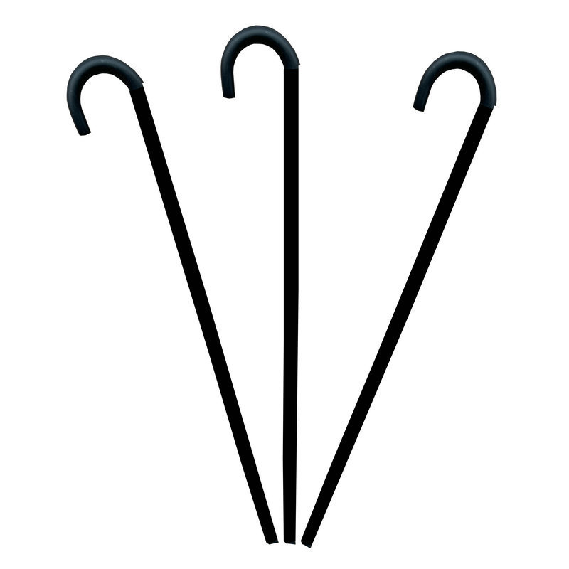 祝日パーティー道具変装道具杖全黒杖魔術師杖リンカーン棒杖兵器COS|undefined