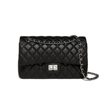 女包菱格链条包小众设计包包女包春季新款时尚单肩斜跨包高级感百