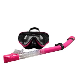Snorkeling two treasures set full dry diving goggles equipment breathing tube set HD mirror diving set