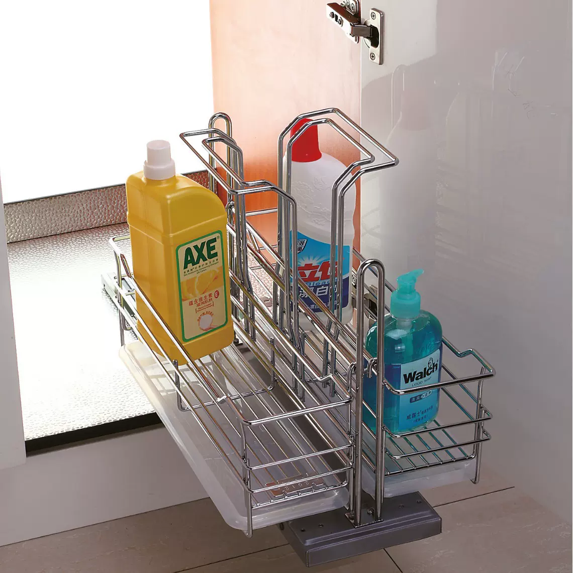 物尽其用水槽拉篮，生产五金18年载，尽显收纳才能