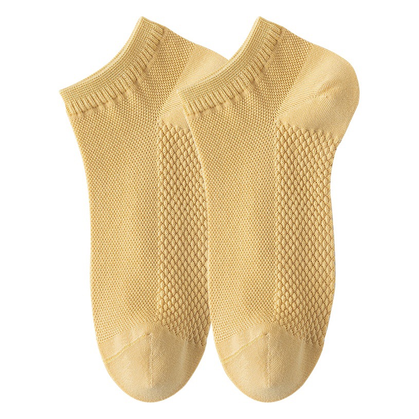 Calcetines de corte bajo de algodón fino de verano para mujer Calcetines cortos de malla de algodón de verano para mujer Zhuji calcetines de mujer al por mayor