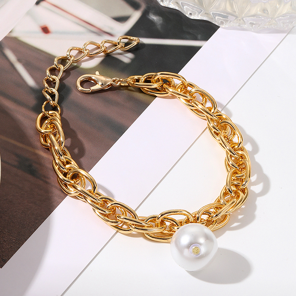 Beliebte High-End-Multi-Layer-Perlenarmband-Set Design Sinn für Barock-Retro-Perlenarmband_voghion.com