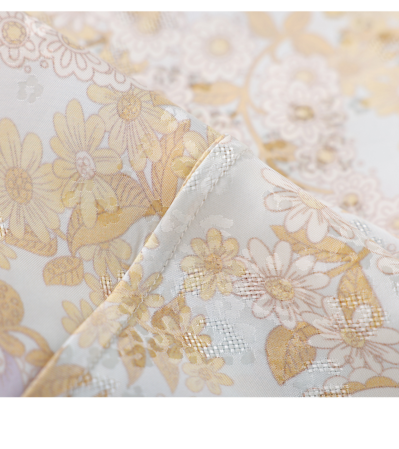Đầm maxi nữ thắt eo họa tiết hoa vintage phong cách Pháp — màu cam chi tiết 25