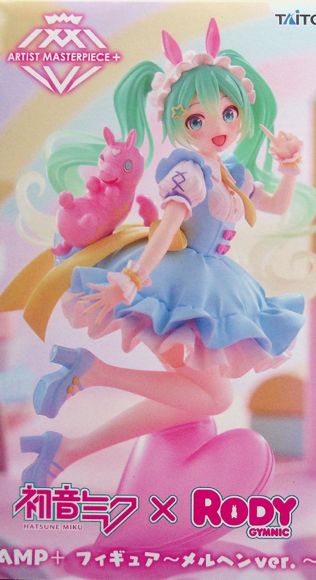 Original japonés original Hatsune Miku MIKU Hatsune Patrol hecho a mano Jingpin caja ciega adornos periféricos de animación