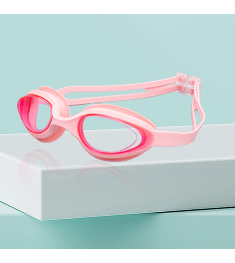 Silicone adult high-definition equipment 2023 new waterproof and anti fog swimming goggles_voghion.com