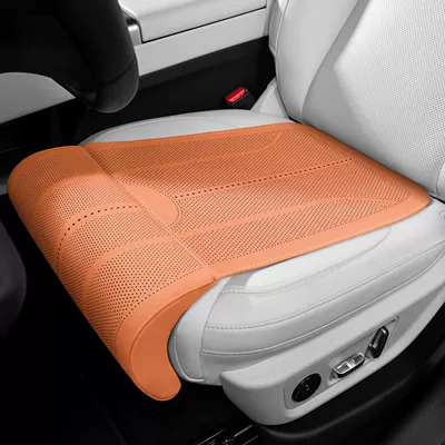 Seat cushion, seat cover suitable for all seasons, perforated and - ideal-orangeextended-leg-rest-cushion-single-pack