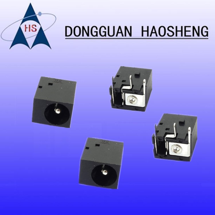 【正品厂家】现货售DC025M带螺纹 音频连接器带卡位插座  PJ327