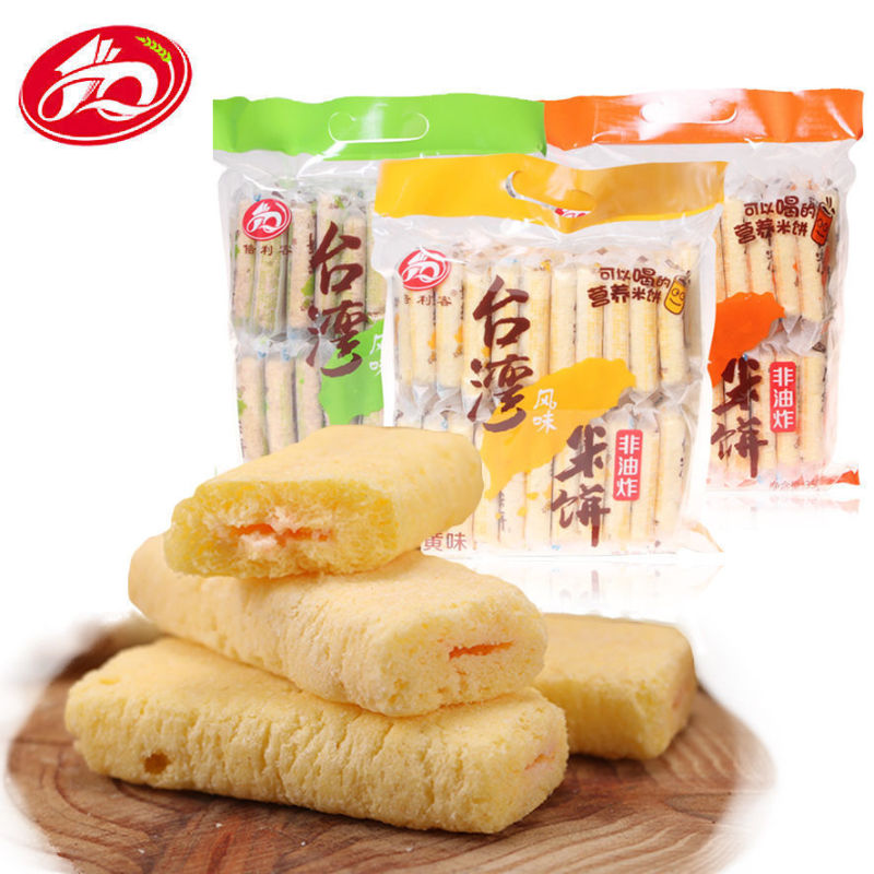 台湾風餅 80パック 飴餅 おいしいおやつ カジュアルスナック 卸売 米菓スティック 8パック|undefined